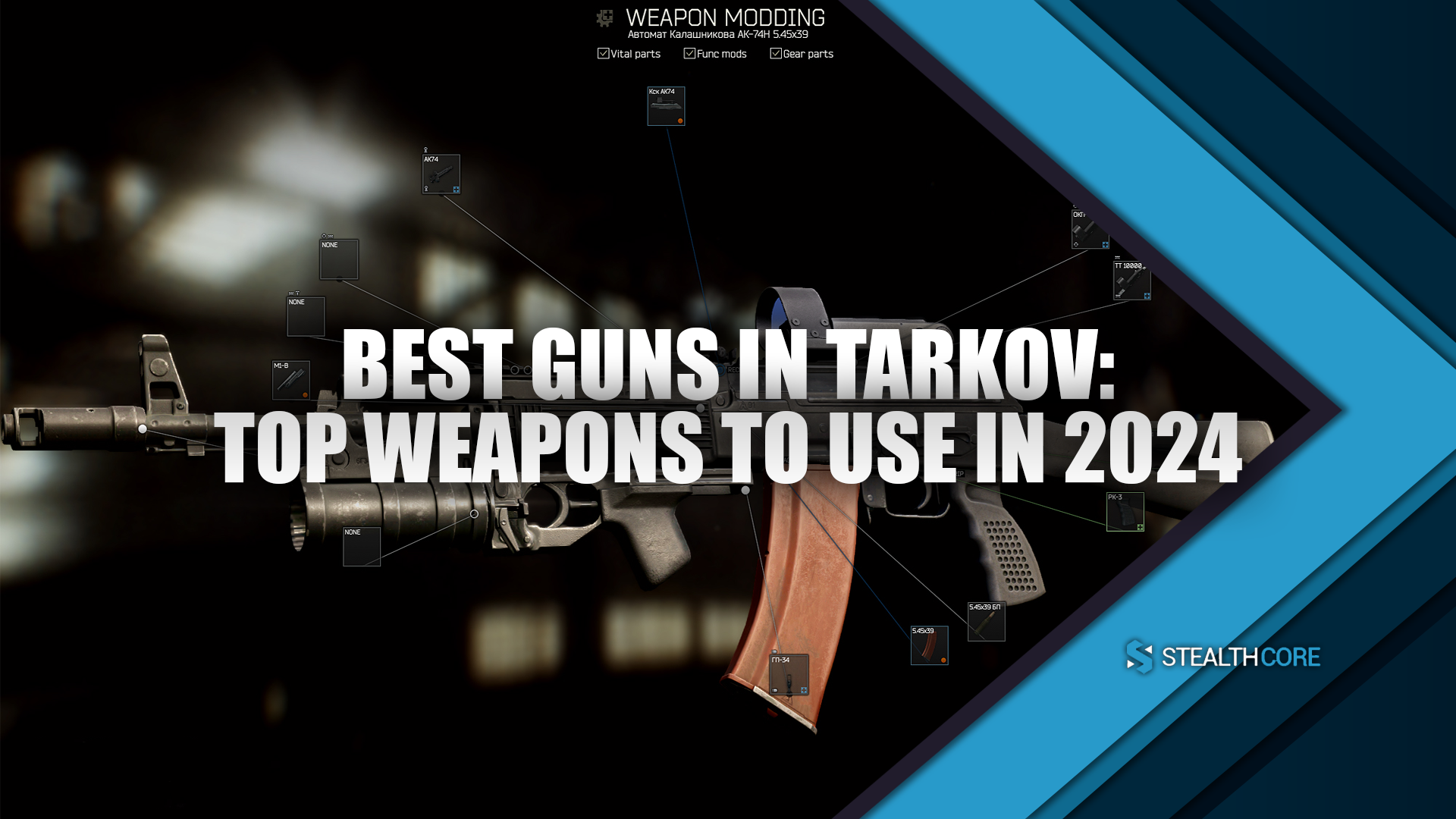 best guns in tarkov