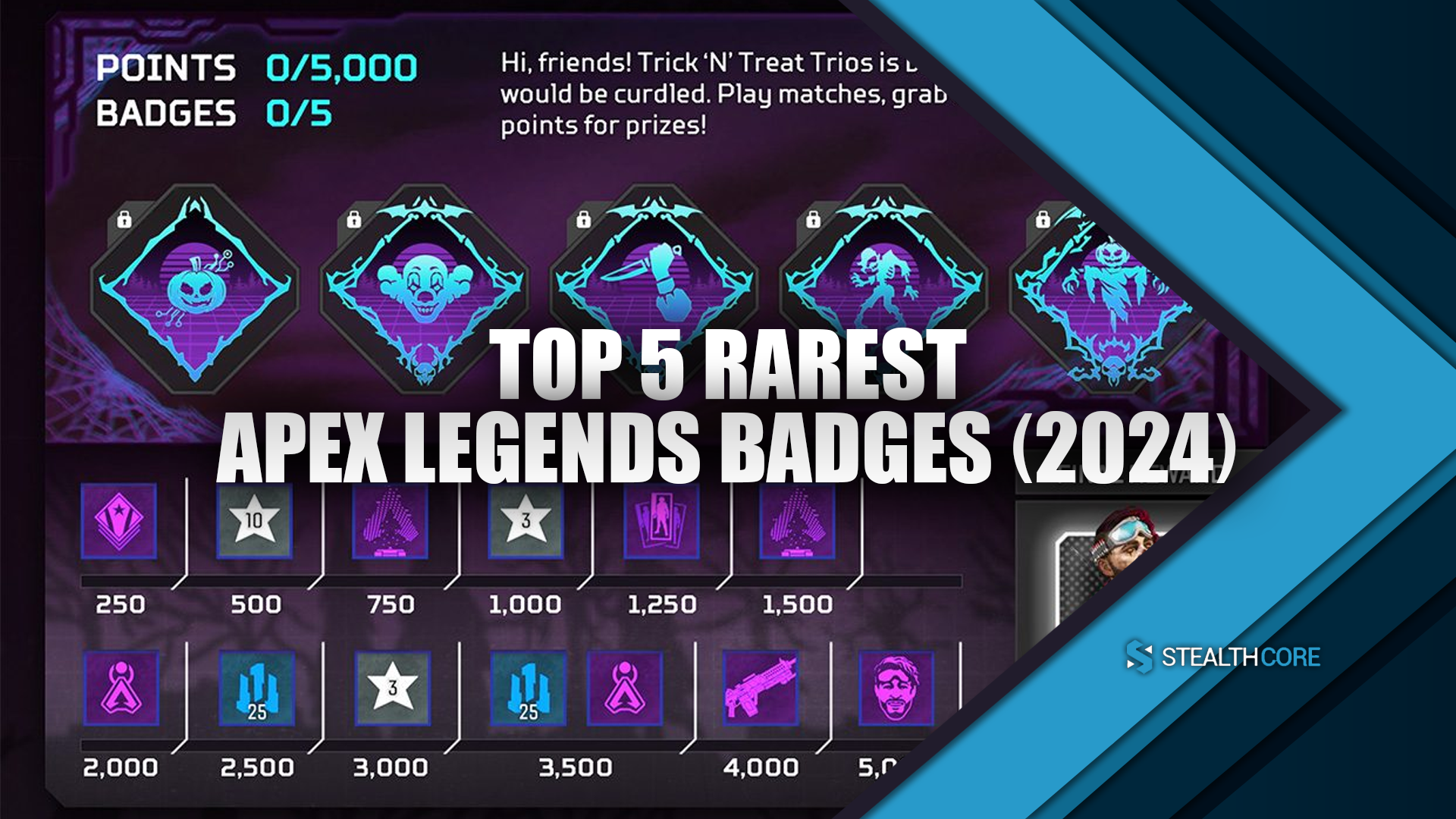 Top 5 Rarest Apex Legends Badges - 2024