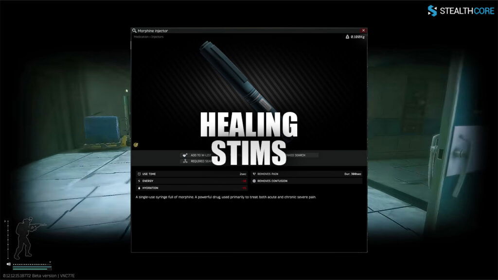 What Do Stims Do In Tarkov - healing stims