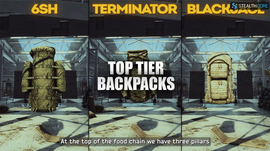 top tier backpacks in tarkov