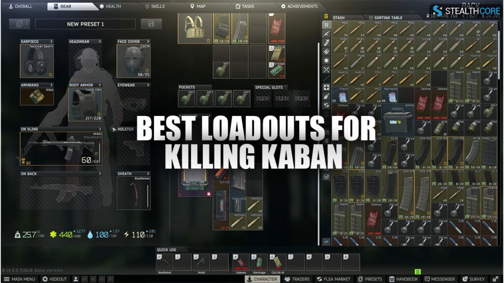 Best Loadouts For Killing Kaban