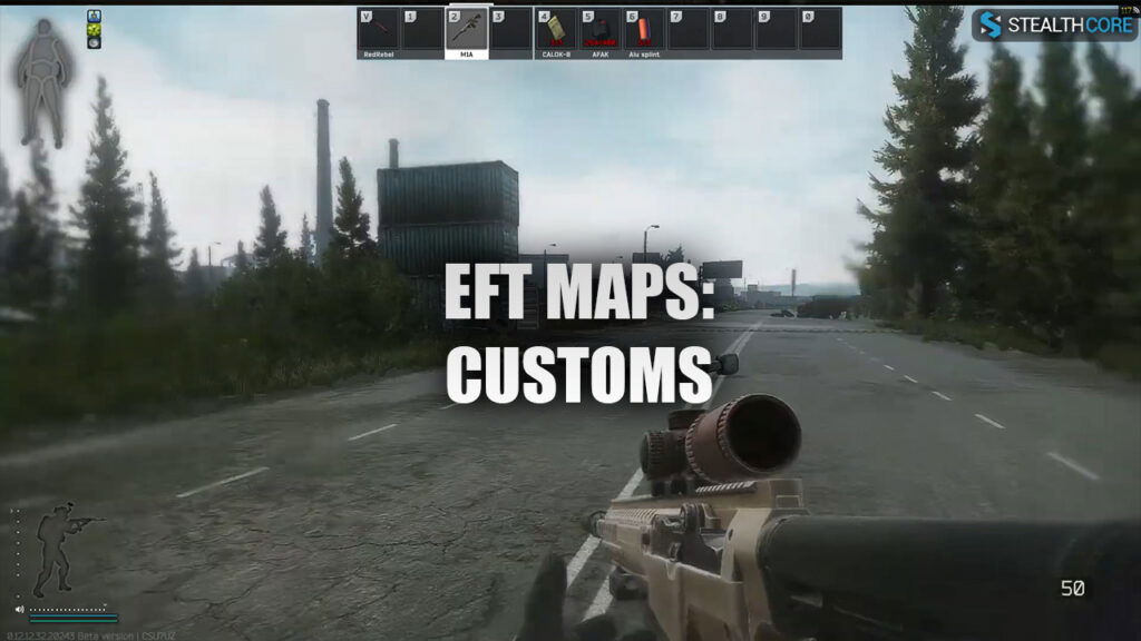 Customs Escape From Tarkov Map