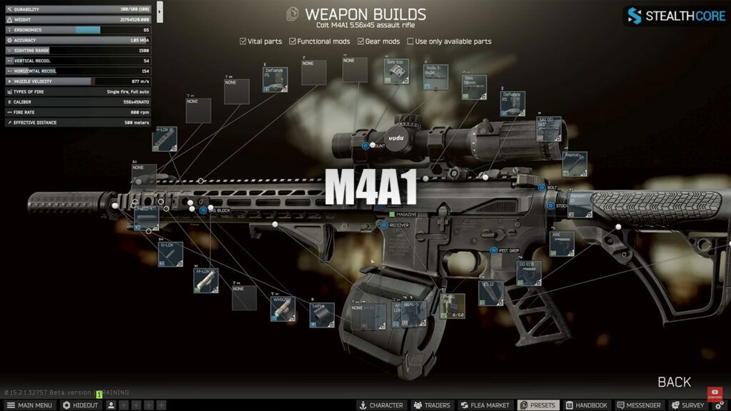 m4 a1 assault rifle
