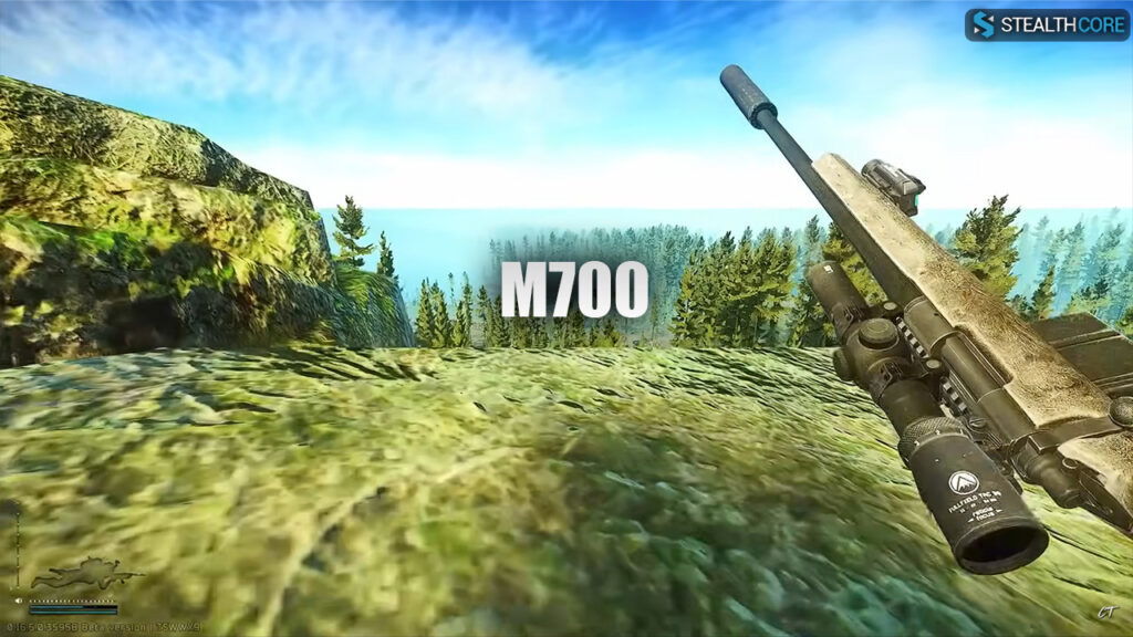 M700 sniper rifle