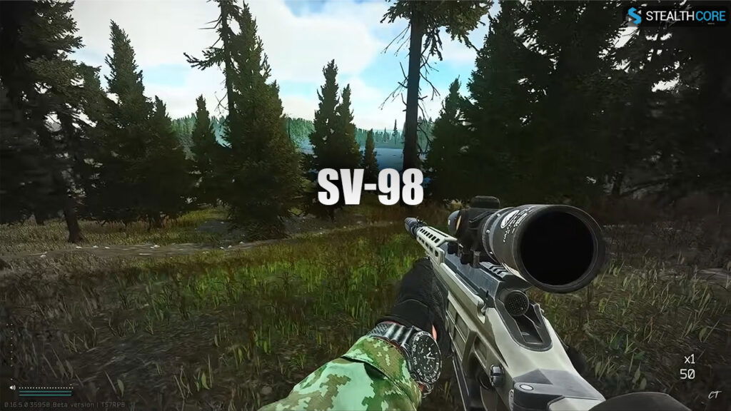 sv-98 sniper rifle