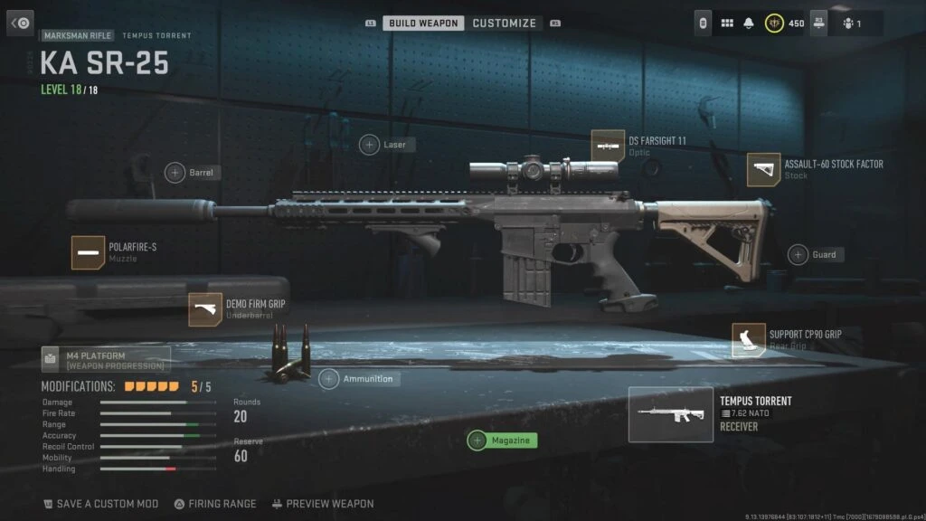 build marksman rifle