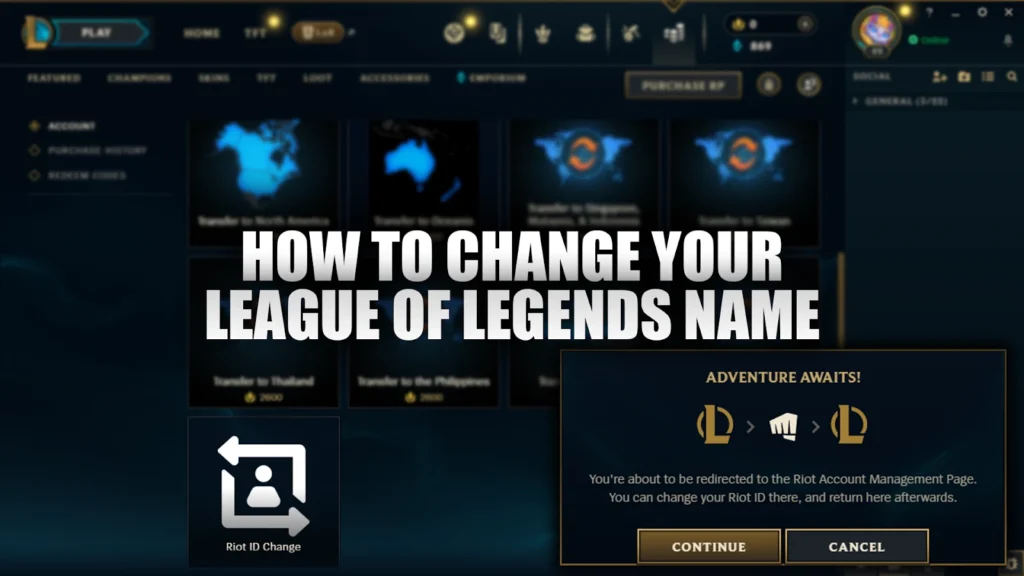change lol name