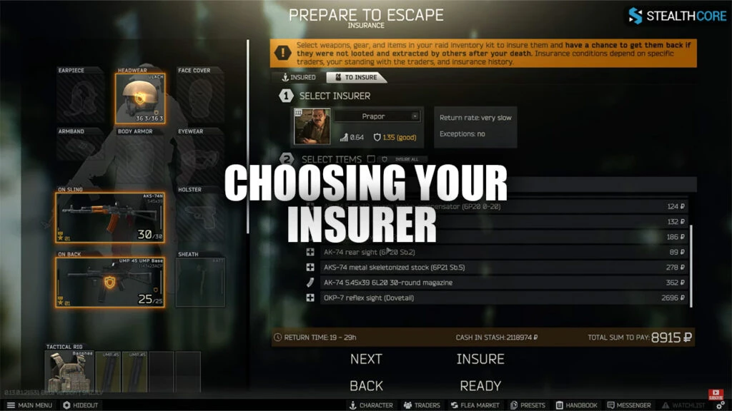 choose insurer