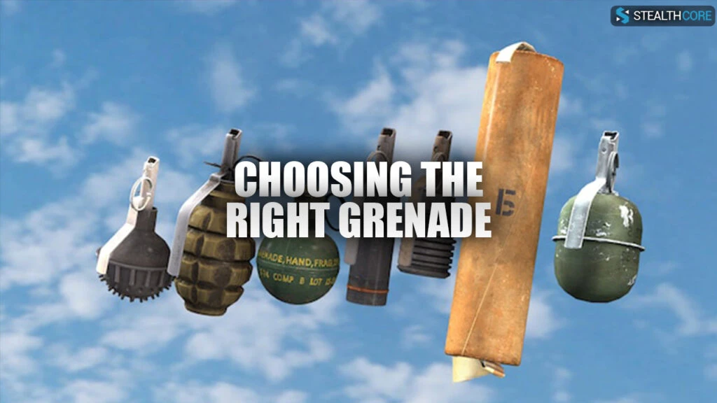 choosing the right grenade