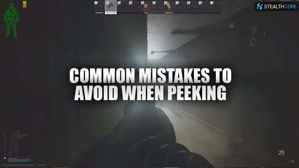common mistakes when peeking