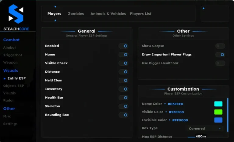DayZ Cheat Esp