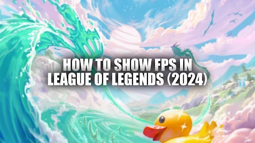how to show fps lol