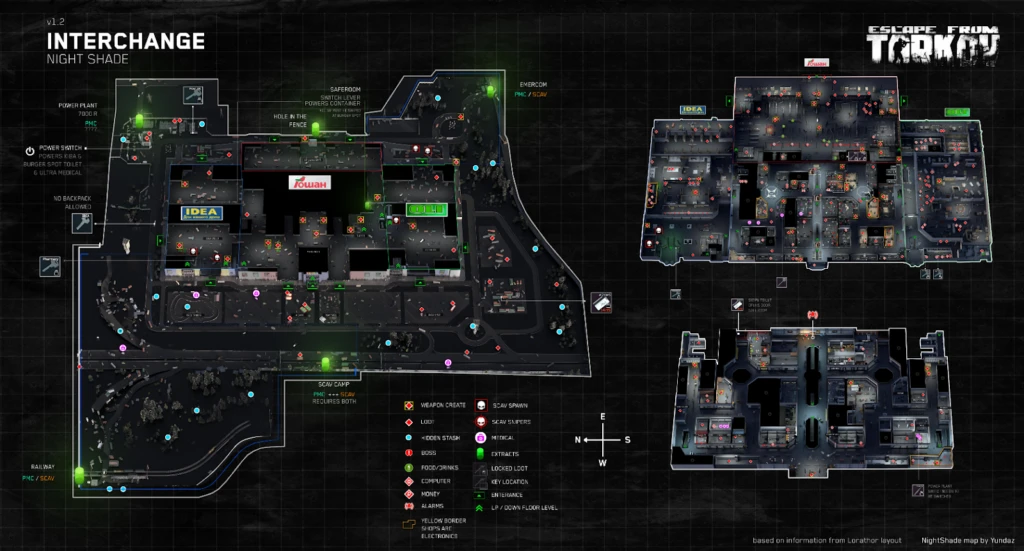 interchange loot locations