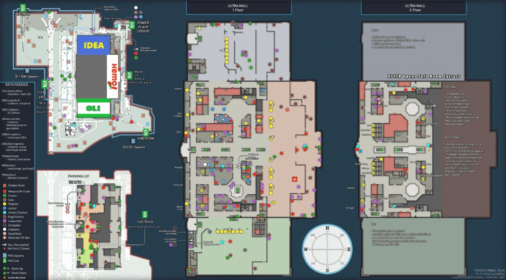 interchange map guide