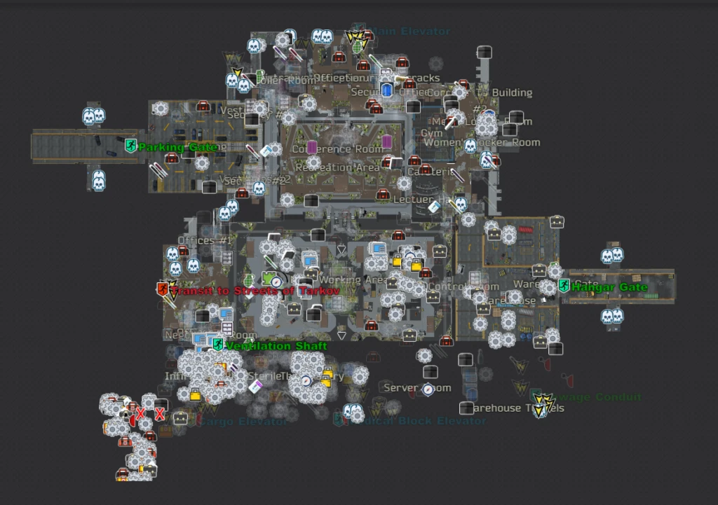labs major loot locations