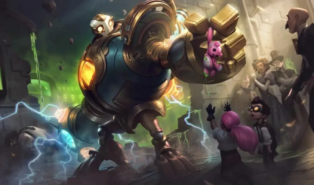 lol blitz poster