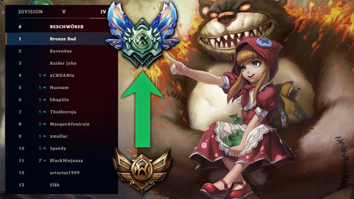 lol climb up