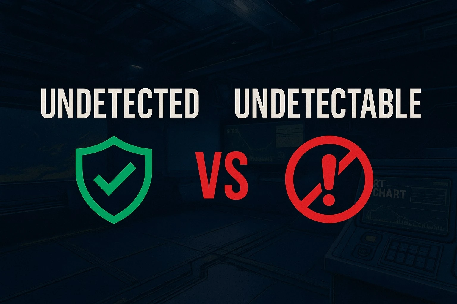 undetected vs undetectable