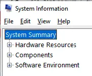 Windows System Info Summary